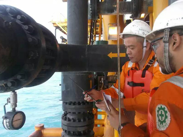 天津翔悦美国分企业印尼海上钻井油田堵漏